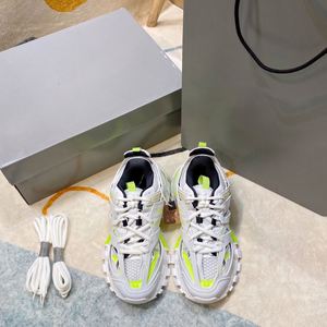 Chaussures décontractées personnalisables en cuir véritable, respirantes, légères, à enfiler, avec semelle épaisse en maille, tendance mode - Product Image 4