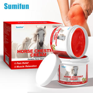 Minyak Esensial Pijat Krim Kuda dan Krim Kastanye Kuda Krim Penenang untuk Nyeri Leher Perlengkapan Perawatan Kesehatan Herbal - Product Image 1