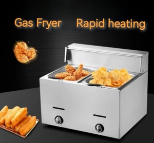 Restaurant Deep Gas <b>Fryer</b> Commercial Deep <b>Fryer</b> Gas Electric Deep <b>Fryer</b> <b>Machine</b> - Product Image 5