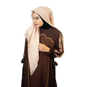 Vestido musulmán Abaya de alta calidad, tela Ceruti elegante y modesta para atuendo Formal adecuado para cualquier ocasión, moda elegante - Product Image 3
