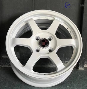 Rines Deportivos para Auto de 14, 15, 16, 17 y 18 Pulgadas, 4/5 Orificios, 4x100/114.3, 5x100/112/114.3/120, para Autos de Pasajeros, Compatibles con Rays TE37, BRZ, Honda - Product Image 3