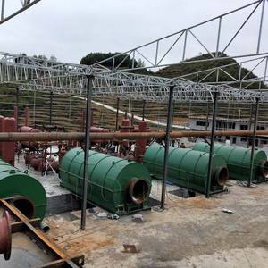 Hot Sales Recapped Banden Pyrolyse Raffinage Destillatie Machine voor recycling gebruikt tyre - Product Image 6