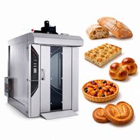 Machine à cuire entièrement automatique pour Banh Mi vietnamien, machine à Kaya Bun malaisien, four rotatif à air chaud pour Aish Baladi égyptien, pour boulangerie