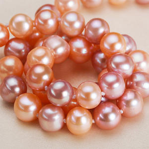 Collar de Perlas de Agua Dulce con Aleación de Cobre al por Mayor de Zhuji, con Colgante de Circonita y Cadena para Clavícula, Joyería Elegante para Mujer - Product Image 4