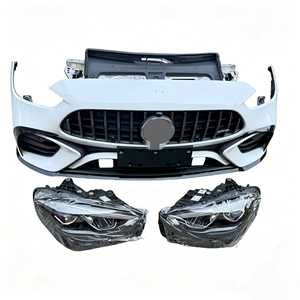 กันชนหน้าสำหรับ C Class W206 C206 2021-2025 C43 C63 AMG Style Body Kit วัสดุ PP - Product Image 1