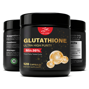 Suplemento Natural de Clareamento da Pele com 1000mg de Glutationa Reduzida, Certificado ISO, Marca Privada OEM para Mulheres - Product Image 1