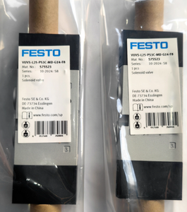 วาล์วโซลินอยด์แบบสองสถานะ FESTO รุ่น 575516 VUVS-L25-B52-D-G14-F8 5/2 พร้อมอินเทอร์เฟซวาล์วโซลินอยด์ G1/4 และพอร์ตปล่อยลมนำร่อง M5 - Product Image 1