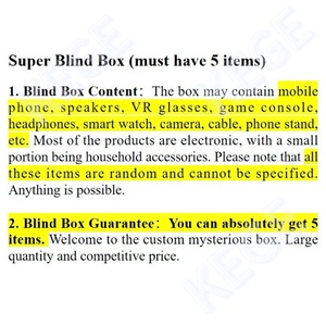 100% Surprise Gift Mystery Blind <strong>Box</strong> Tech Electronics 3c Lucky <strong>Gaming</strong> 5g Smartphone Earbuds Advanced High Quality Mystery <strong>Box</strong> - Product Image 2