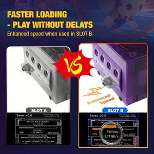 Adaptateur de lecteur de carte TF GC2SD Gen2, version à vitesse améliorée pour toutes les consoles de jeu NGC GameCube et <span class=keywords><strong>Wii</strong></span> originales, accessoires de jeu - Product Image 6