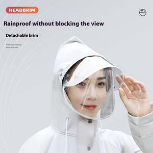 Un imperméable intégral pour hommes et femmes, un ensemble de vêtements de <span class=keywords><strong>pluie</strong></span> pour les trajets en moto, vélos électriques et bicyclettes - Product Image 5