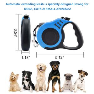 16ft 10ft Automatisch einziehbare haltbare Nylon Pet <span class=keywords><strong>Dog</strong></span> Lead Leine Travel Walking Tangle-Free Hunde trainings leine - Product Image 2