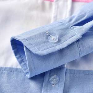 2 PCS Dei Vestiti Dei <span class=keywords><strong>Bambini</strong></span> Dei Ragazzi Copre Gli Insiemi del Bambino Del Cotone a maniche lunghe <span class=keywords><strong>Plaid</strong></span> Shirt + Jeans di Autunno della Molla Dei <span class=keywords><strong>Bambini</strong></span> Dei Ragazzi a strisce che Coprono gli insiemi - Product Image 5