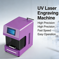 Grabador Láser UV Ligero y Compacto de 5W, Serie A Tipo B, para Tiendas, Pequeños Talleres y Grabado de Regalos