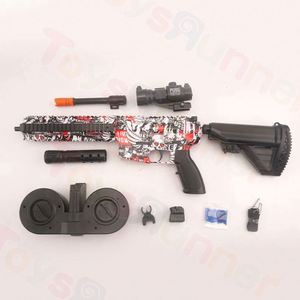 Mini Pistola de Balines de Seguridad de Plástico Barata con Expulsión de Casquillos para Balines de 9mm, Set de Balas Blandas para Exteriores - Product Image 5