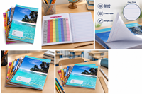 Carnet personnalisé promotionnel AP, logo personnalisé, fournitures de bureau, couverture rigide, format B5