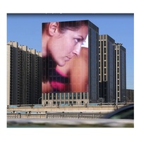 Fenêtres en verre d'intérieur pour l'extérieur Affichage transparent du film LED Panneaux transparents Écran d'affichage à bande LED
