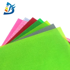 PVC Colorful Micro Prism Reflective Sheeting Lattice Various Color Raw Reflective Material Reflective PVC Slice 47cm*48cm