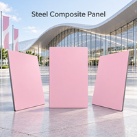 Panneau composite en acier ivoire revêtu de PE, 3 mm, 1220x2440 mm, pour revêtement mural de cuisine