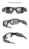 Gafas de Sol con Cámara WiFi HD 1080P, Gafas Deportivas con Grabador de Video/Foto, Ranura para Tarjeta TF