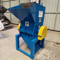 Machine de séparation automatique de tuyaux en PVC à un seul arbre avec broyeur de tuyaux en PVC à roulement pour le recyclage