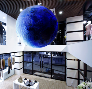 Wondershine 360 độ tùy chỉnh linh hoạt p2.5 trong nhà Sphere LED màn hình hiển thị bóng Sphere 3D hình cầu LED bóng màn hình - Product Image 5