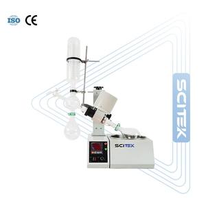 Évaporateur rotatif SCITEK, inclinable, température et vitesse du réacteur numériques, affichage numérique, acier inoxydable 304, contrôle automatique PID, OEM 500 ml - Product Image 5