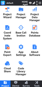 Software Android SOUTH H6 para Controladores SurvStar RTK - Soporte OEM CAD para Formatos de Exportación - Product Image 2
