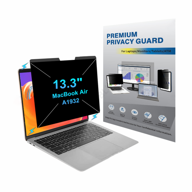 Magnetic Removable Anti Blue Light Glare Filter Laptop Privacy Screen Protector for Macbook Air 13.3 Inch M1