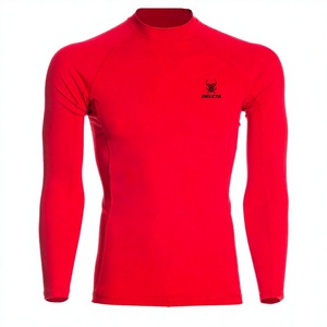 Rashguard à manches longues sur mesure pour hommes pour la gym, le BJJ et l'entraînement MMA avec logo personnalisé - Product Image 4