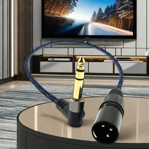 <span class=keywords><strong>1</strong></span>/<span class=keywords><strong>4</strong></span> \ "XLR macho Nylon trenzado cuarto de pulgada TRS 6,35mm TRS XLR interconexión equilibrada micrófono <span class=keywords><strong>Cable</strong></span> Patch <span class=keywords><strong>Cable</strong></span> Audio Video Cables - Product Image 6
