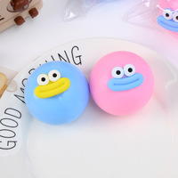 Nouvel Arrivage – Jouet Anti-Stress Créatif en Forme de Saucisse aux Grands Yeux, Balle Liquide Souple, Mignon Dessin Animé, Jouet à Presser pour Soulager le Stress