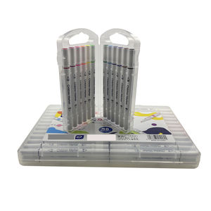 Marqueurs à pointe feutre personnalisés, double pointe, marqueur à l'eau pour enfants, dessin, graffiti - Product Image 2