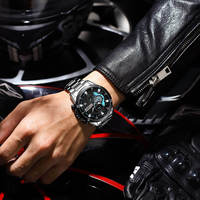 Jam Tangan Quartz Curren 8402 untuk Pria, Stainless Steel, Tahan Air, Bercahaya, Kalender, Kasual, Bisnis, Olahraga, Fashion