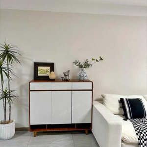 Zapatero de Madera Minimalista de Estilo Chino Moderno <span class=keywords><strong>para</strong></span> Sala de Estar o Entrada - Product Image 2