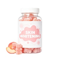 Gummies éclaircissantes au collagène et L-Glutathion OEM/ODM pour adultes – Compléments pour un teint parfait et éclatant – 2 par portion – 60 unités