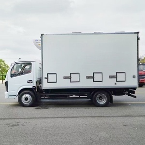 Camion frigorifique DONGFENG 4X2 pour le transport de volailles, de bétail, de poussins, de canetons, de porcelets et de jeunes animaux à température constante - Product Image 4