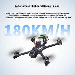 Drone Ledi QAV250 Mini <span class=keywords><strong>2</strong></span> avec GPS FPV 5 pouces, photographie aérienne, simulation de pilote automatique, modèle numérique en fibre de carbone, télécommande Lipo - Product Image 2