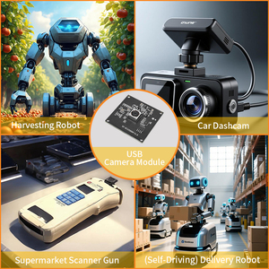Módulo de cámara USB2.0 con sensor CMOS IMX179 de 8MP OEM, con baja distorsión y enfoque automático para terminales de escaneo de códigos de barras/códigos QR - Product Image 6