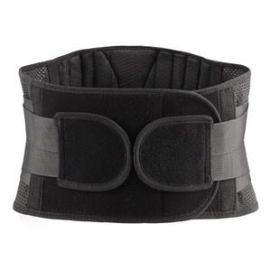 Cinturón de Soporte Lumbar Ajustable y Transpirable con Férulas de Acero, Soporte para la Espalda Baja, Alivio del Dolor por Hernia Discal, Rehabilitación, Unisex - Product Image 6