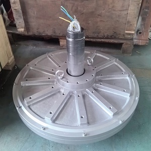 PMG de Flujo Axial Sin Núcleo de 500W-100KW, 120-500 RPM, Sin Torque de Encogimiento, Voltaje Personalizado para Ejes Eólicos Verticales - Product Image 2