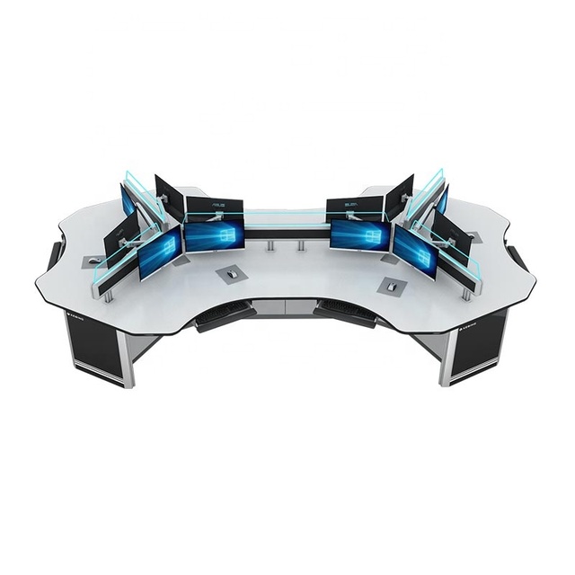 Cctv Command Control Room Video Control Room Consoles Office Desk Furniture With Best Quality