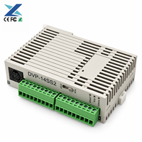Nouveau contrôleur PLC compact à sortie relais 24V DVP14SS211R d'origine, contrôleur logique programmable