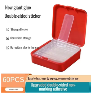 เทปกาวสองหน้าใสกันน้ำนาโนใส สติ๊กเกอร์ติดผนัง PVC สำหรับ<span class=keywords><strong>ใช้</strong></span>ในบ้าน-เทปกาวสองหน้าทำจากโพลีเอสเตอร์ - Product Image 3