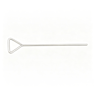 Espalda de Laboratorio Triangular de Acero Inoxidable de 4 cm para Microbiología, Espalda para Placas de Agar, Autoclavable - Product Image 2