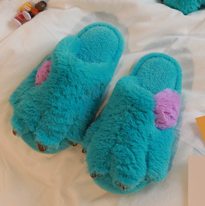 Nieuw Product Hot Selling Product Schattige <span class=keywords><strong>Slippers</strong></span> Pluche <span class=keywords><strong>Slippers</strong></span> Warm Houden Schattige Klauw Schattige Monster Pluche Slipper - Product Image 2