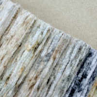 Tissu chenille rayé 450 GSM, tissu chenille robuste pour canapé, motif jacquard haute densité, textile de rembourrage moderne pour salon