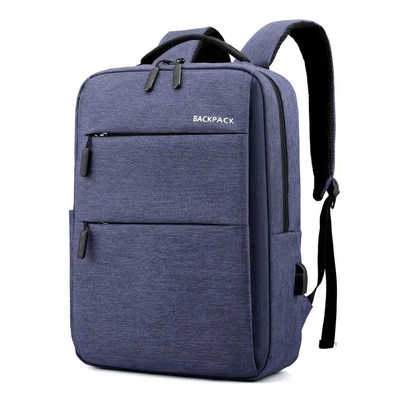 Wholesale Cation Black Business Large Water Resistant Computer Laptop Travel School Backpacks Bag 15.6 Slim Custom For Women Men