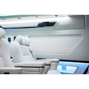 ชิ้นส่วนภายในรถยนต์รวมถึงฉากกั้นโคมไฟเพดานเตียงโซฟาภายใน HIACE สําหรับปี 2016-2024 แผน HIACE 7 ที่นั่ง