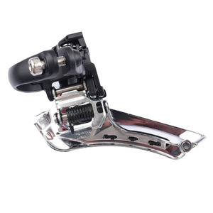 Pour <span class=keywords><strong>105</strong></span> R7000 <span class=keywords><strong>2x11</strong></span> dérailleur avant alliage brasage sur/34.9 pince noir argent 31.8mm pièce de vélo - Product Image 5