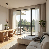 KOJOON – Dernier modèle de fenêtre coulissante en aluminium à double vitrage, design personnalisé, prix compétitifs